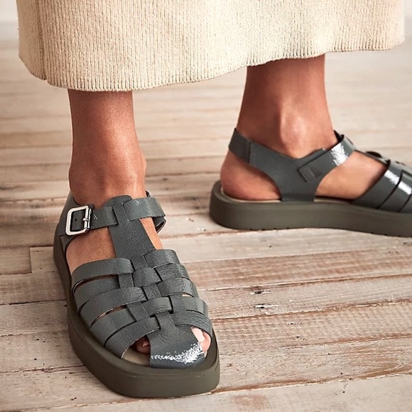 Free People Finn Fisherman Platform Sandals - Picture 9 of 10